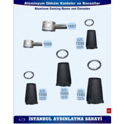ALÜMİNYUM DÖKÜM KAİDELER VE KONSOLLAR