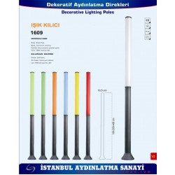 DEKORATİF AYDINLATMA DİREKLERİ 08