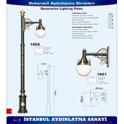DEKORATİF AYDINLATMA DİREKLERİ 01