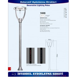 DEKORATİF AYDINLATMA DİREKLERİ 07