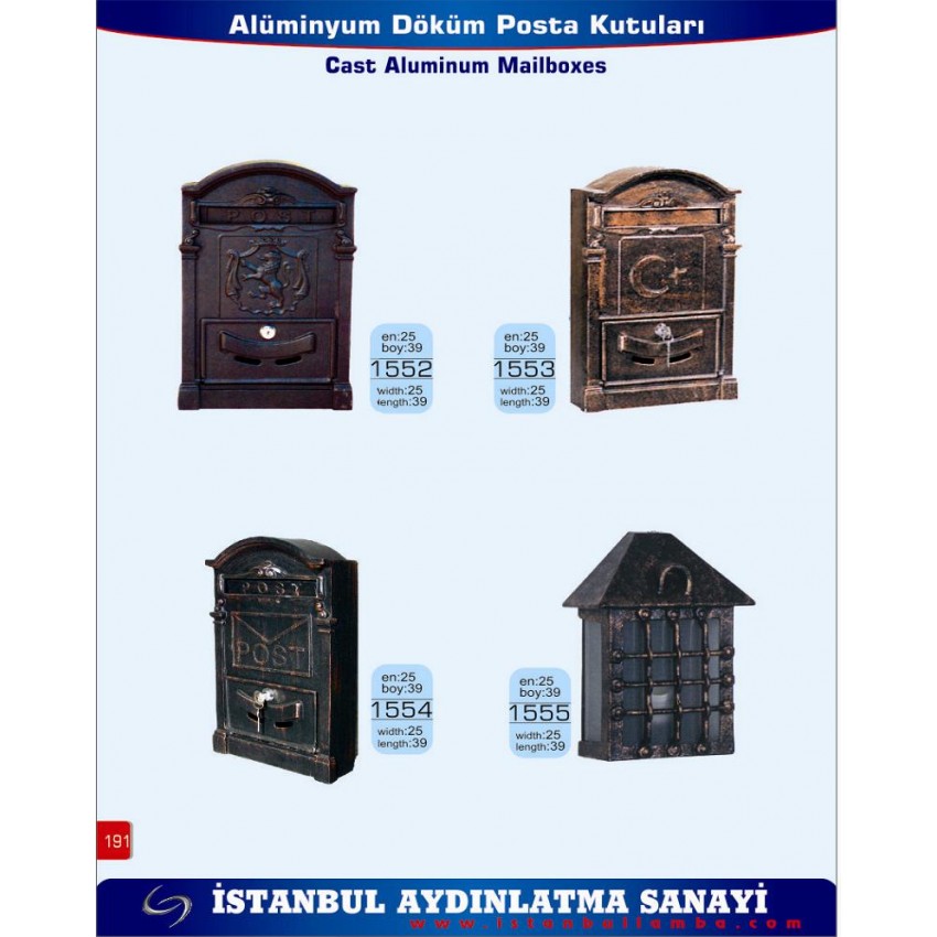 DÖKÜM POSTA KUTULARI 02