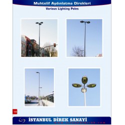 GALVANİZ AYDINLATMA DİREKLERİ 02