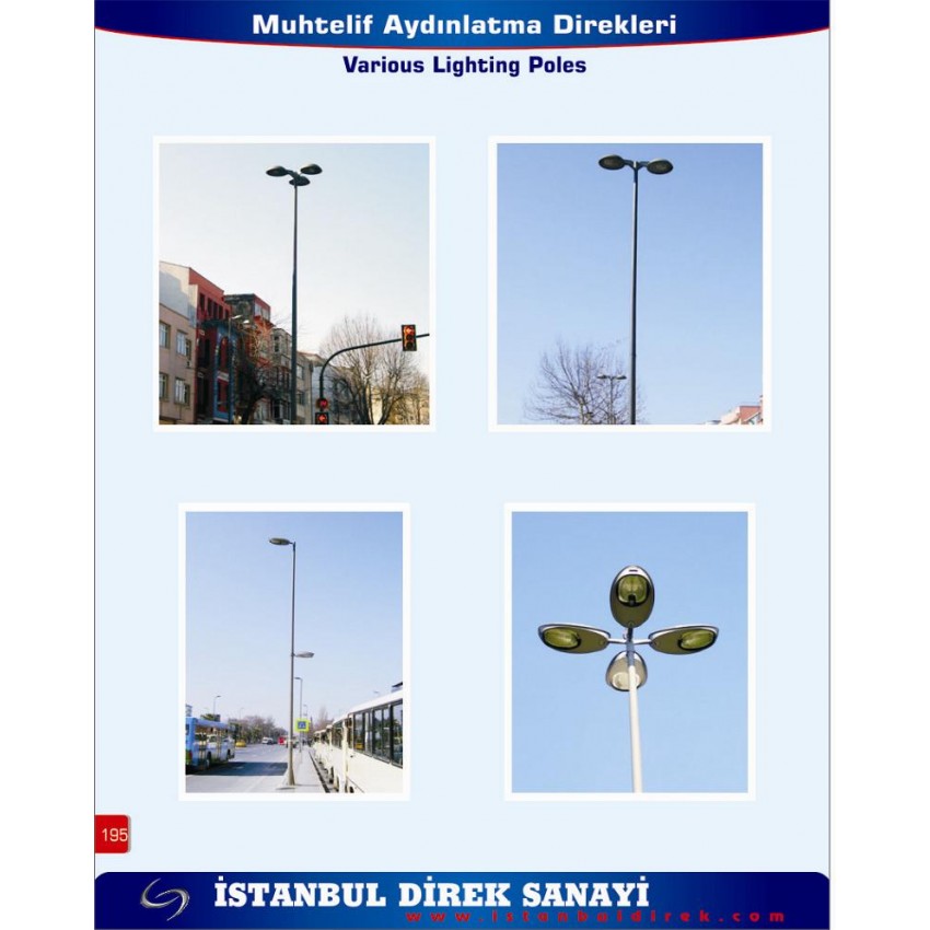 GALVANİZ AYDINLATMA DİREKLERİ 02